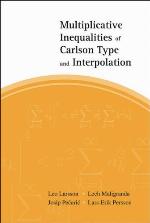 Multiplicative inequalities of Carlson type and interpolation