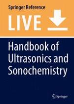 Handbook of Ultrasonics and Sonochemistry