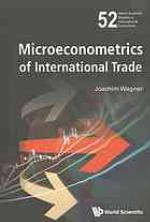 Microeconometrics of International Trade.