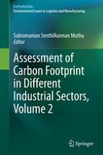 Assessment of carbon footprint in different industrial sectors