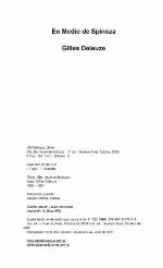 En medio de Spinoza
