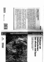 Trabajar en instituciones