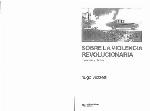 Sobre la violencia revolucionaria