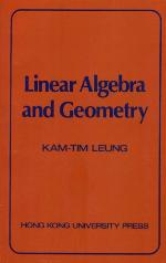 Linear algebra and geometry