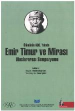 Emir Timur ve Mirası Uluslararası Sempozyumu