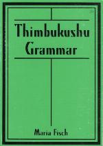 Thimbukushu Grammer