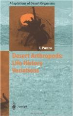 Desert Arthropods: Life History Variations