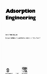 Adsorption Engineering Motoyuki Suzukl