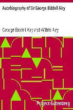 Autobiography of Sir George Biddell Airy