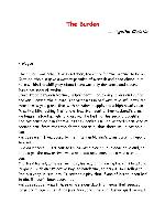 The Burden