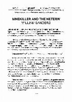William Sanders Ninekiller And The Netherworld