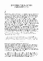 James Patrick Kelly Dividing the Sustain