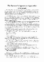 DAVID BISCHOFF THE SORCERER S APPRENTICE S APPRENTICE