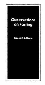 Observations on Fasting (Booklet)