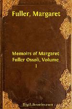 Memoirs of Margaret Fuller Ossoli, Volume I